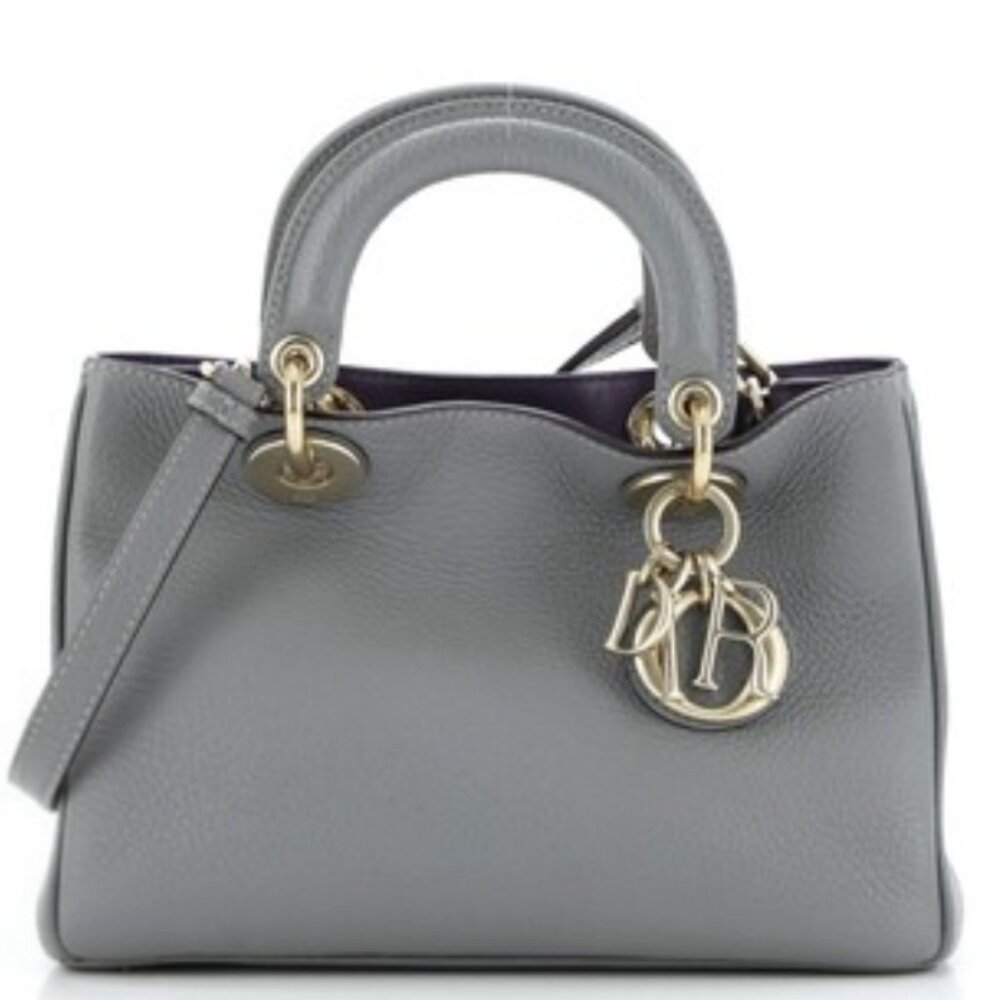 DIOR Diorissimo W/P Leather Satchel Bag fbcco799-102225